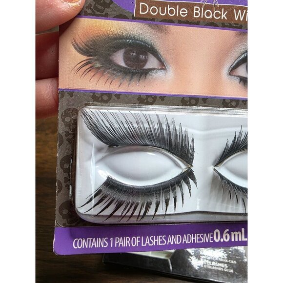 Bundle of 6 False Mink Women Eyelashes Black - Picture 7 of 16